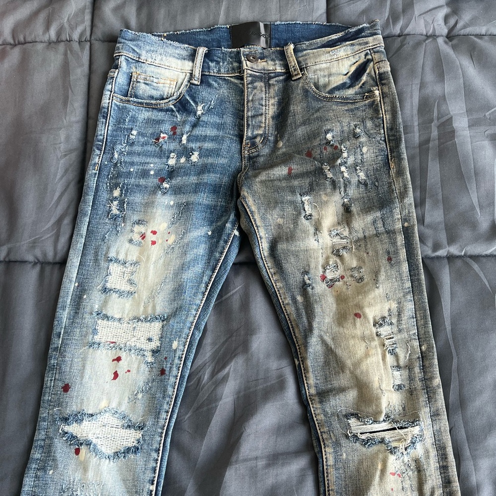 Two Tone Valabasas Jeans